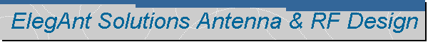 ElegAnt Solutions Antenna & RF Design